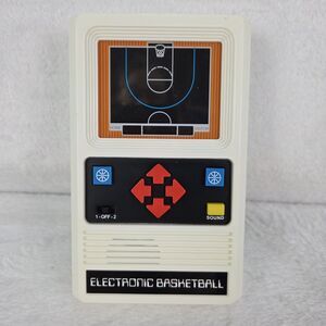 Vintage Mattel Electronic Basketball Handheld Game Tested Works
